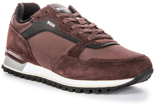 Boss Parkour L Runner In Brown For Men