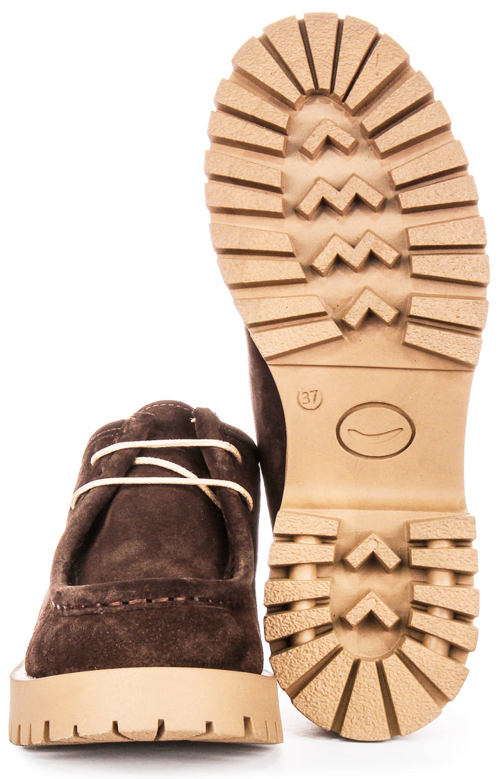 Justinreess England Emerie In Brown For Women