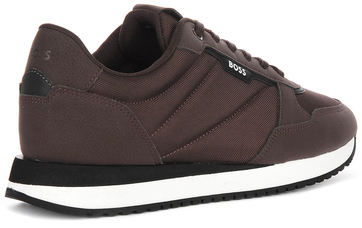 Boss Kai Runner Nupny In Brown For Men