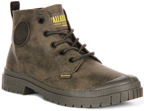 Palladium Pampa Sp20 Hi In Brown