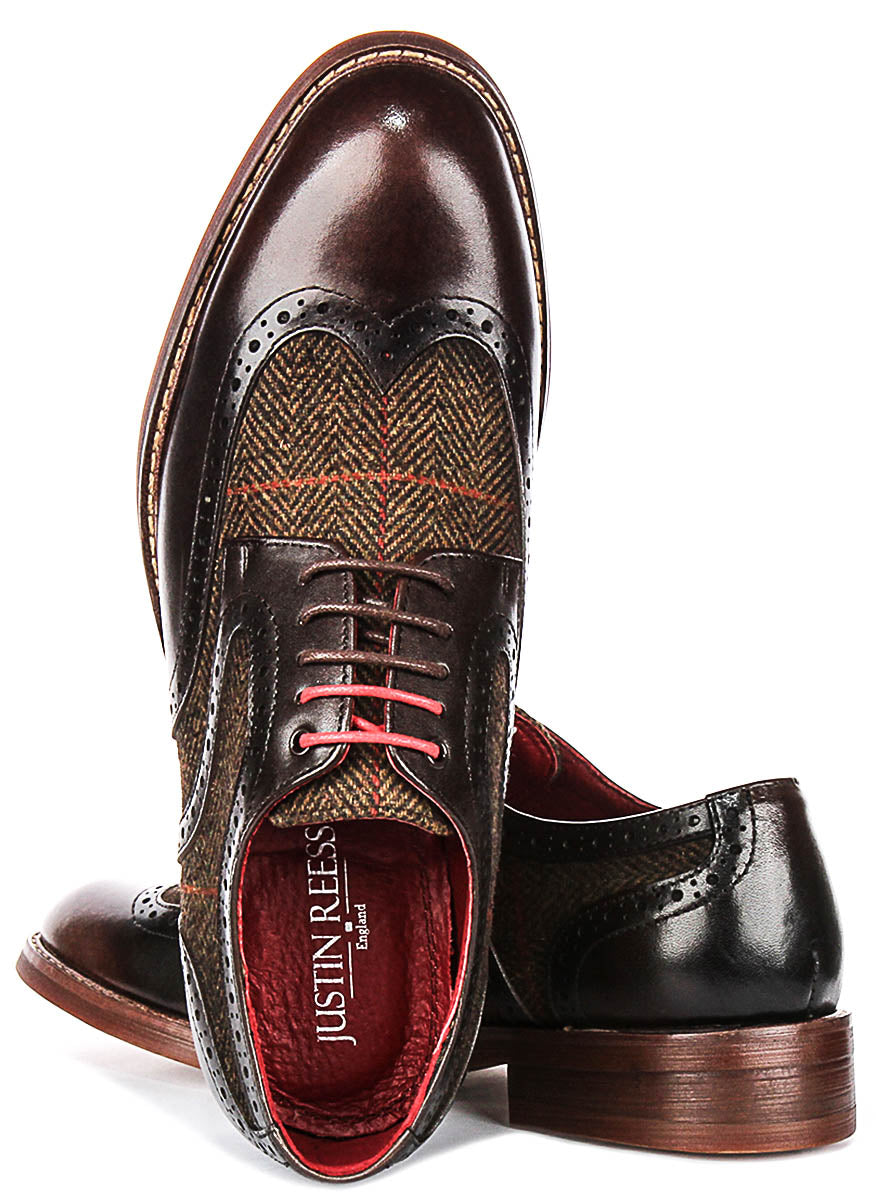 Justinreess England Arlo In Brown For Men