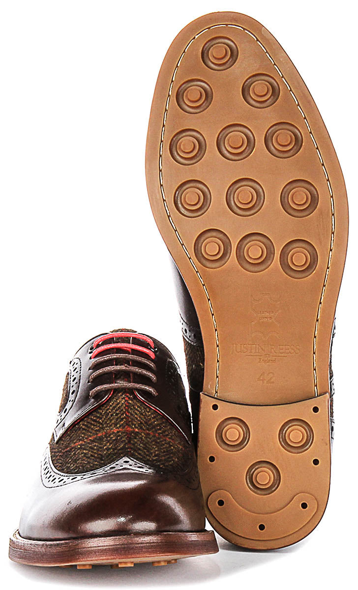 Justinreess England Arlo In Brown For Men