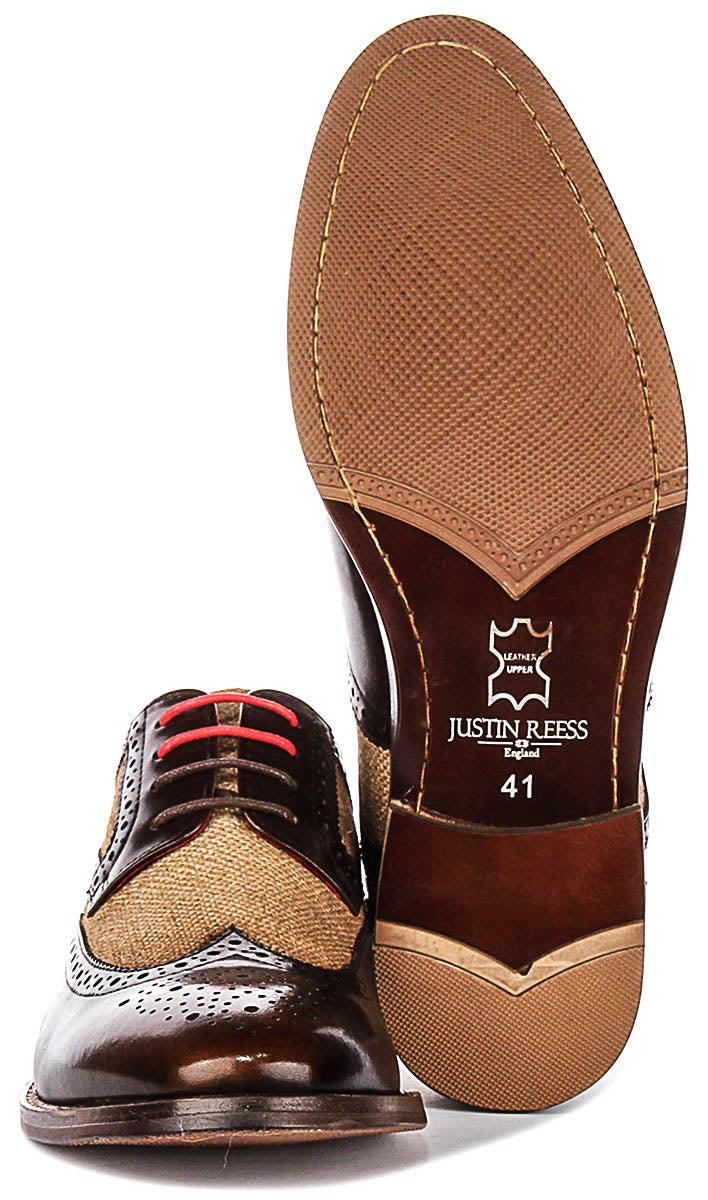 Justinreess England Cole In Brown For Men