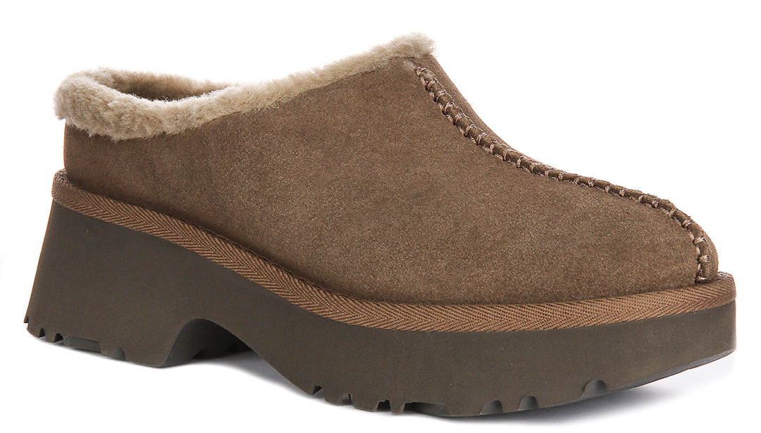 Ugg Australia New Height Cozy In Brown For Women