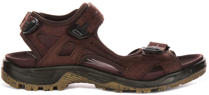 Ecco Offroad Sandals In Brown for Men