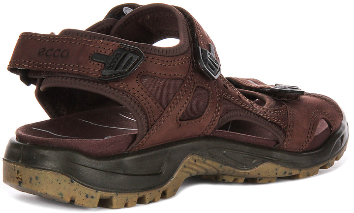 Ecco Offroad Sandals In Brown for Men
