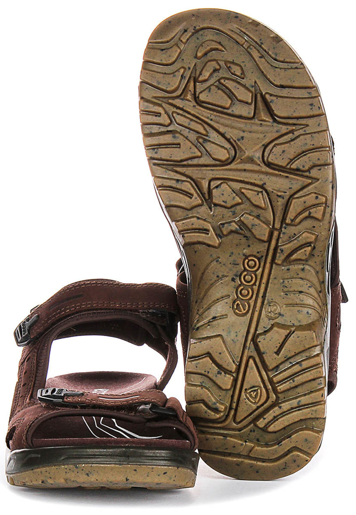 Ecco Offroad Sandals In Brown for Men
