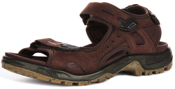 Ecco Offroad Sandals In Brown for Men