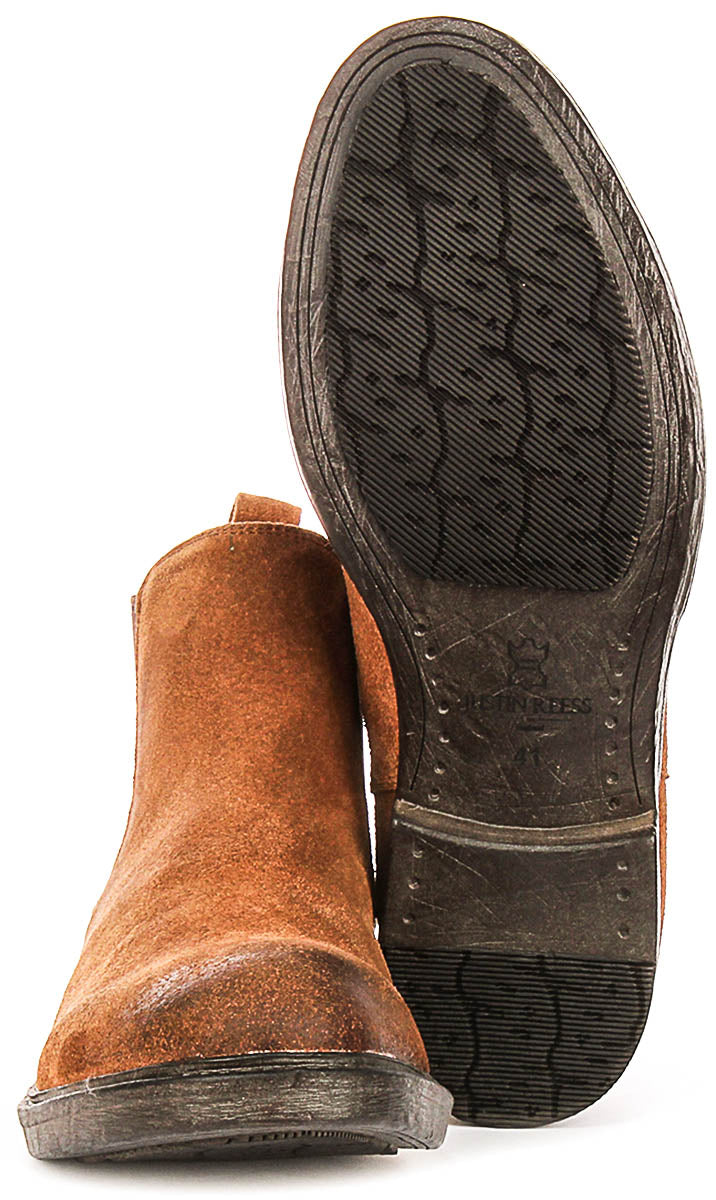 Justinreess England Cassidy In Brown For Men