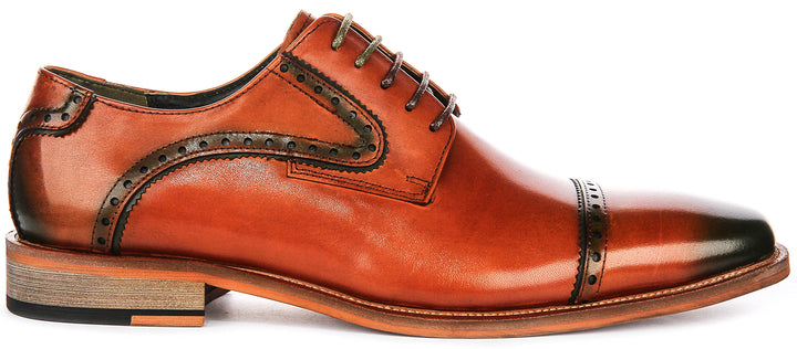 Justinreess England Jenson In Brown Green For Men