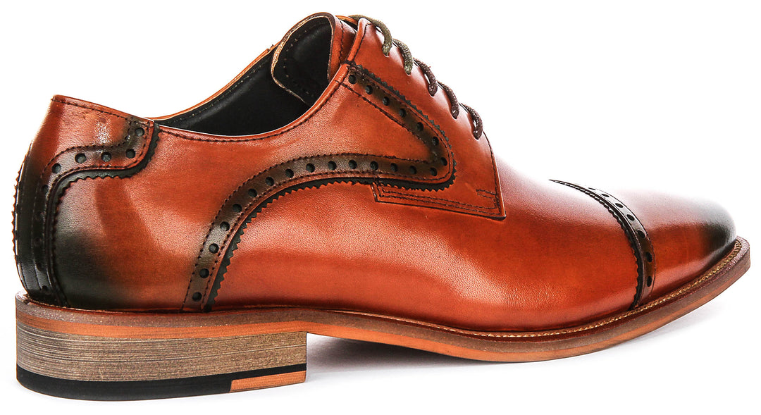 Justinreess England Jenson In Brown Green For Men