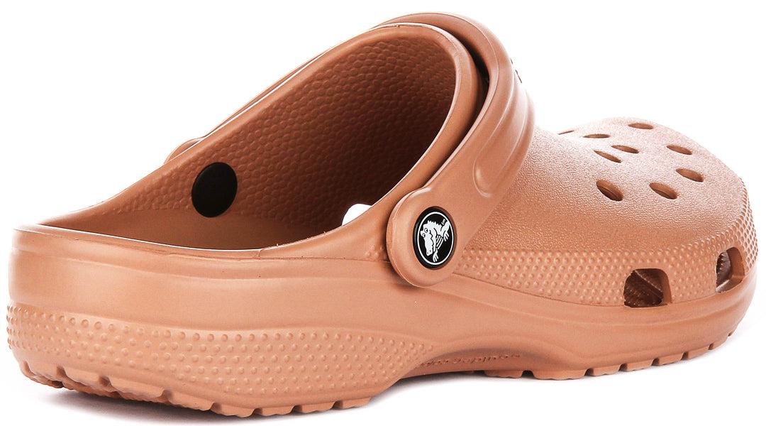 Crocs Classic Clog In Light Brown