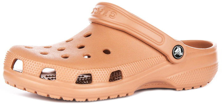 Crocs Classic Clog In Light Brown