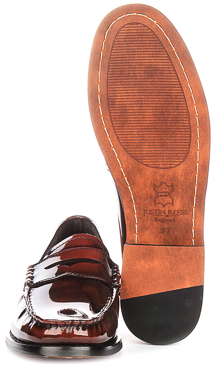Justinreess England Maria In Brown For Women