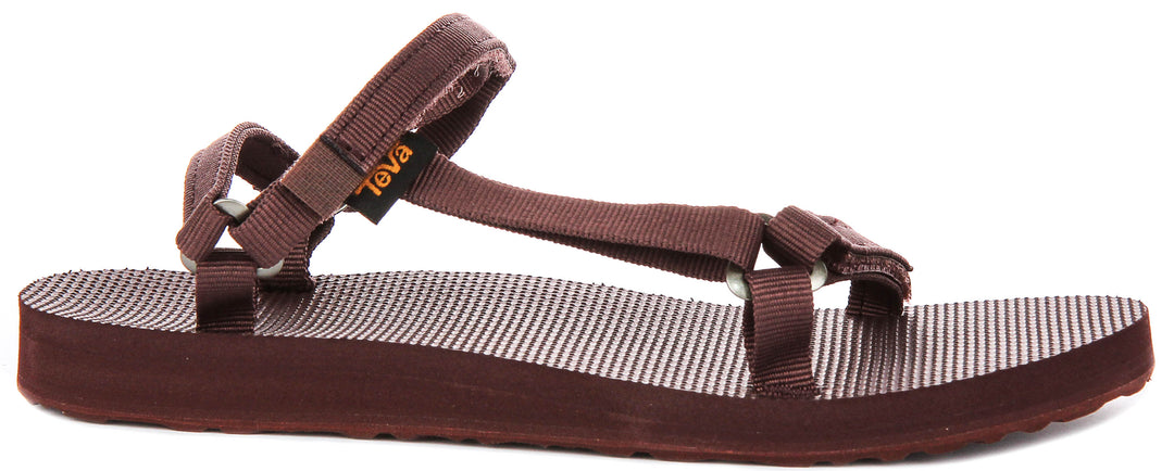 Teva Orginal Universal Slim In Brown For Women