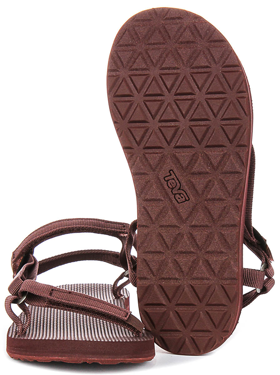 Teva Orginal Universal Slim In Brown For Women