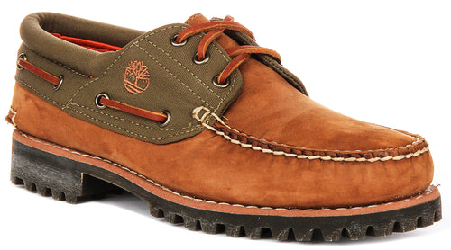 Timberland A6DXW Rugged Boat Shoes in Brown For Men