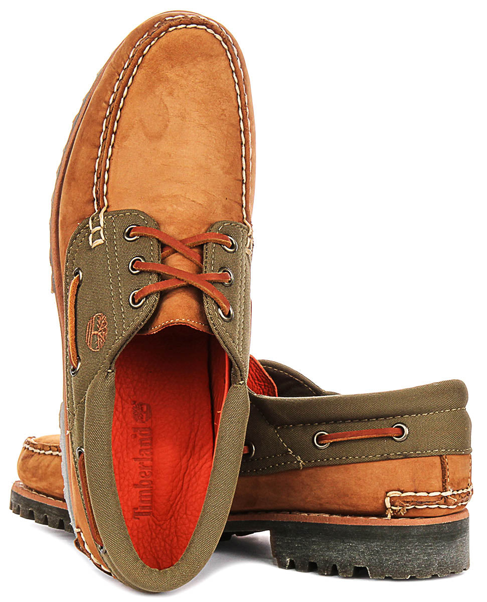 Timberland A6DXW Rugged Boat Shoes in Brown For Men