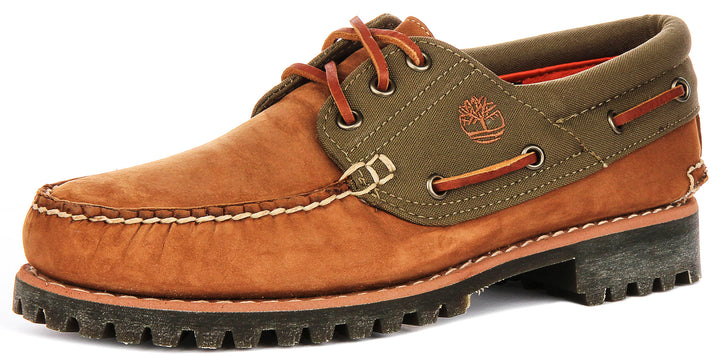 Timberland A6DXW Rugged Boat Shoes in Brown For Men