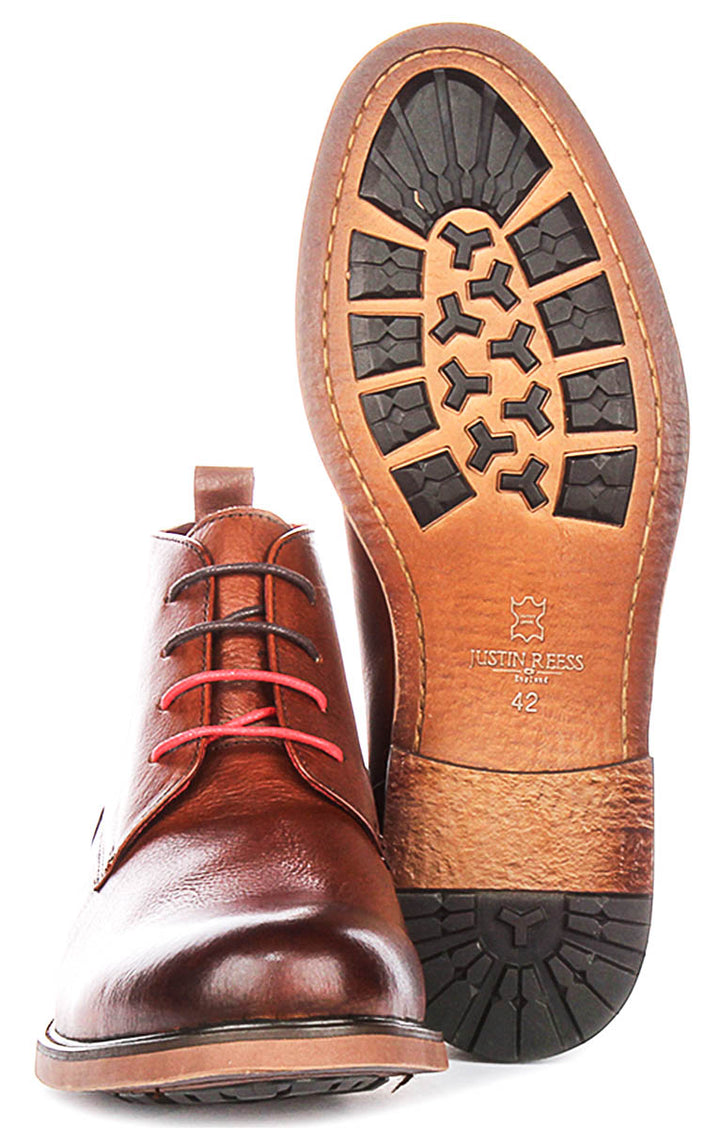 Justinreess England Walter In Brown For Men