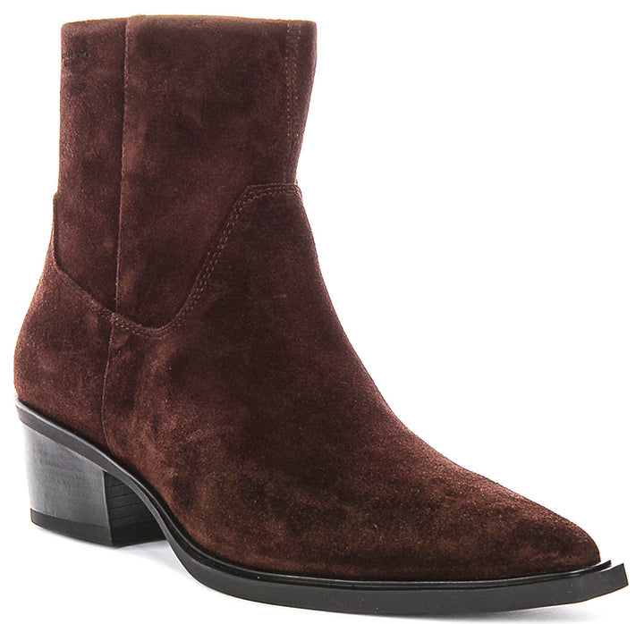 Vagabond Kelsey In Brown Suede For Women