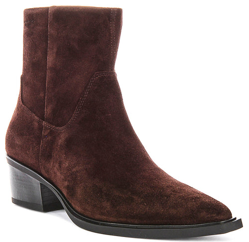 Vagabond Kelsey In Brown Suede For Women