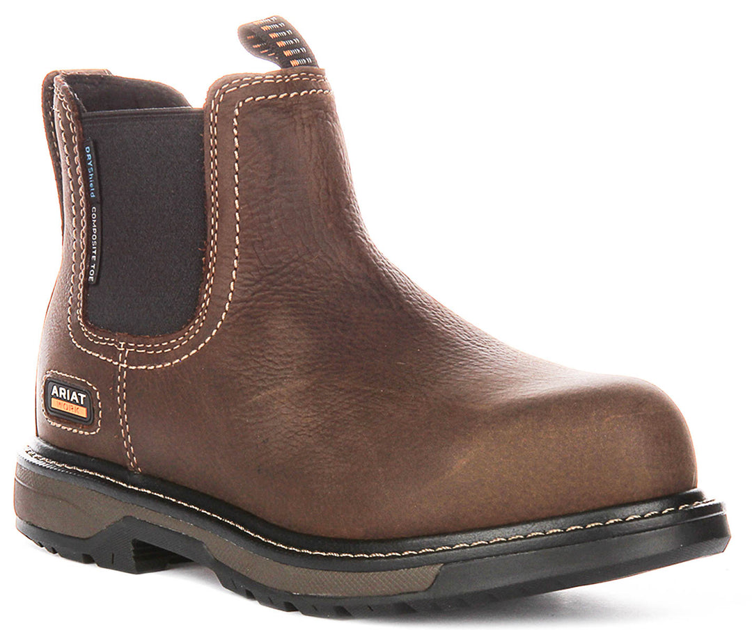 Ariat Riveter Waterproof In Brown For Women | Composite Toe