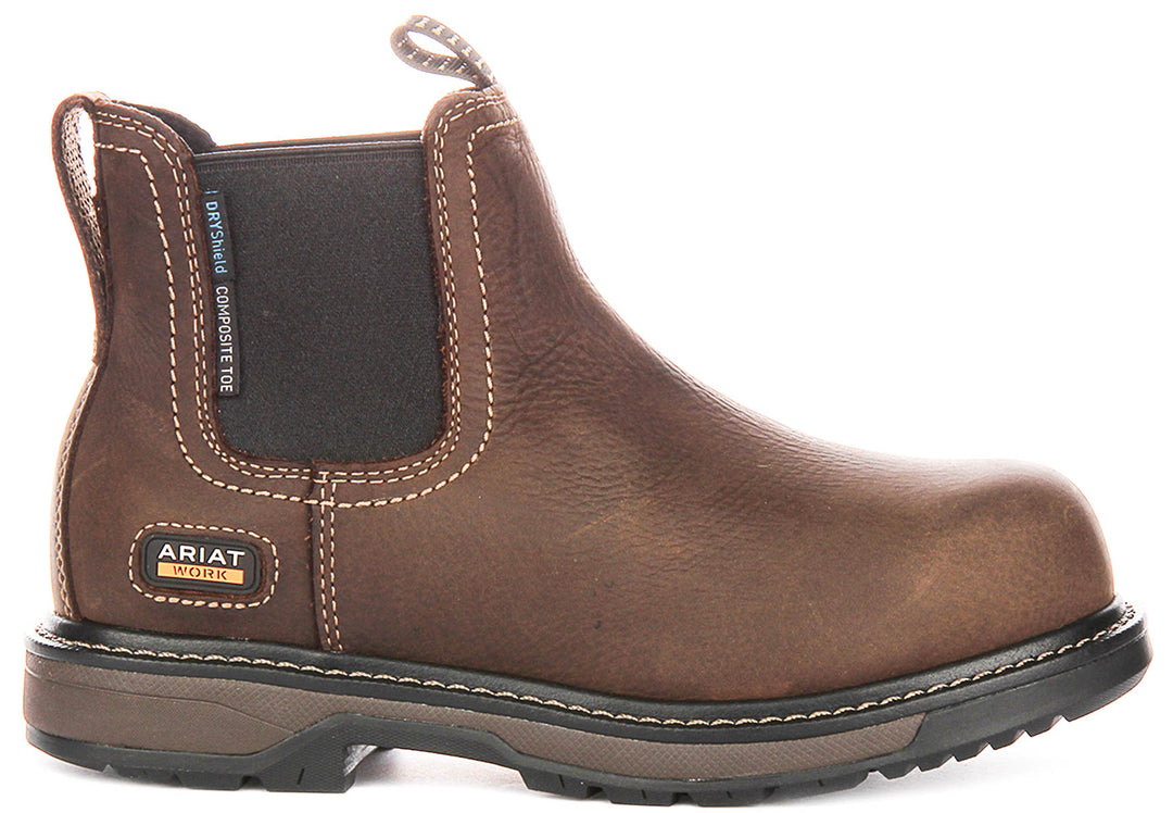 Ariat Riveter Waterproof In Brown For Women | Composite Toe