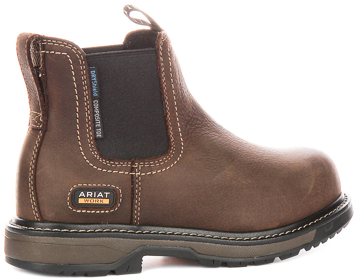 Ariat Riveter Waterproof In Brown For Women | Composite Toe