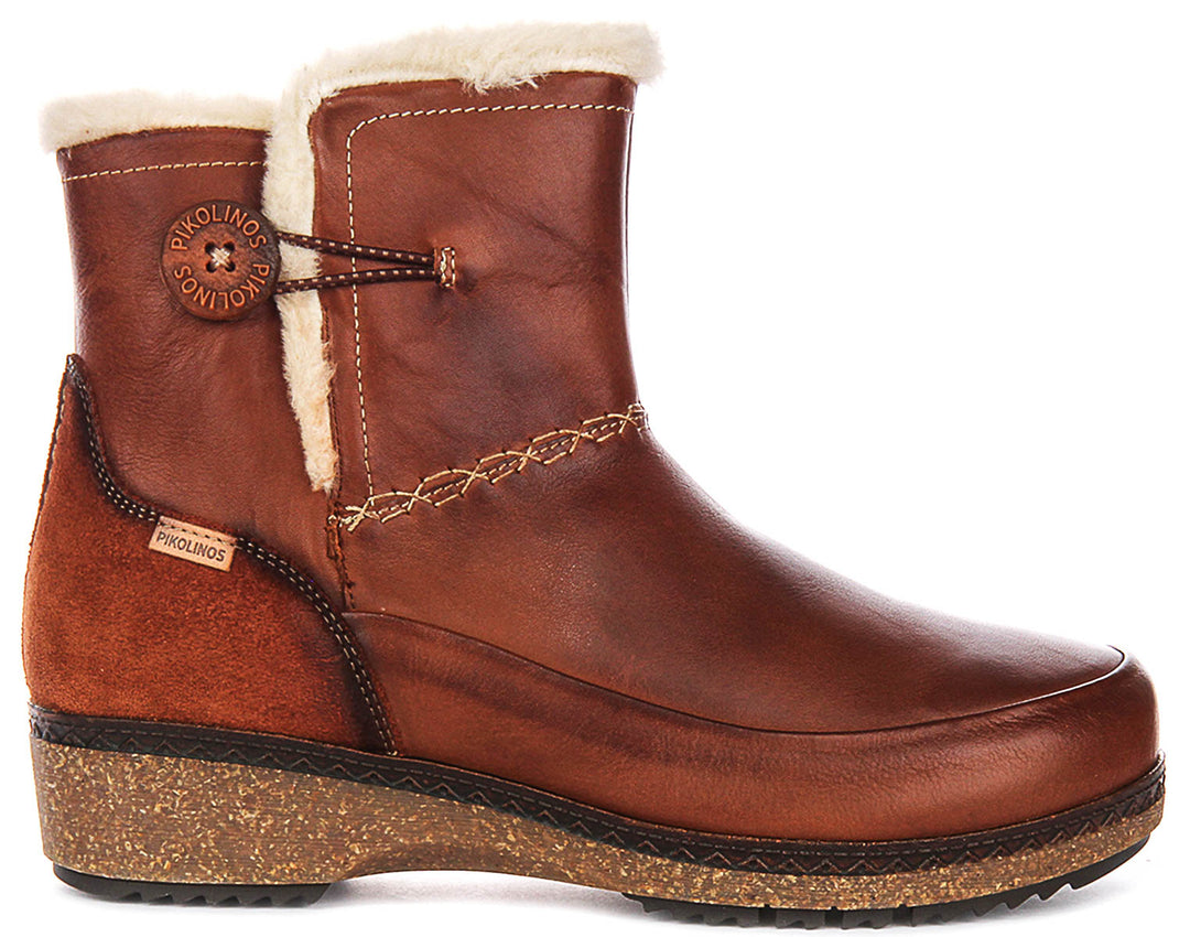 Pikolinos Granada Boots In Brown For Women