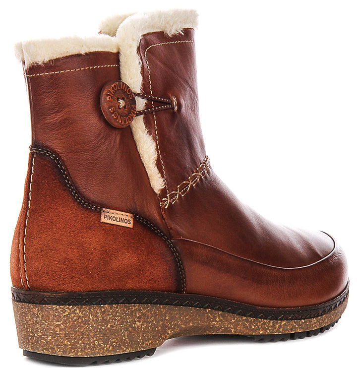 Pikolinos Granada Boots In Brown For Women