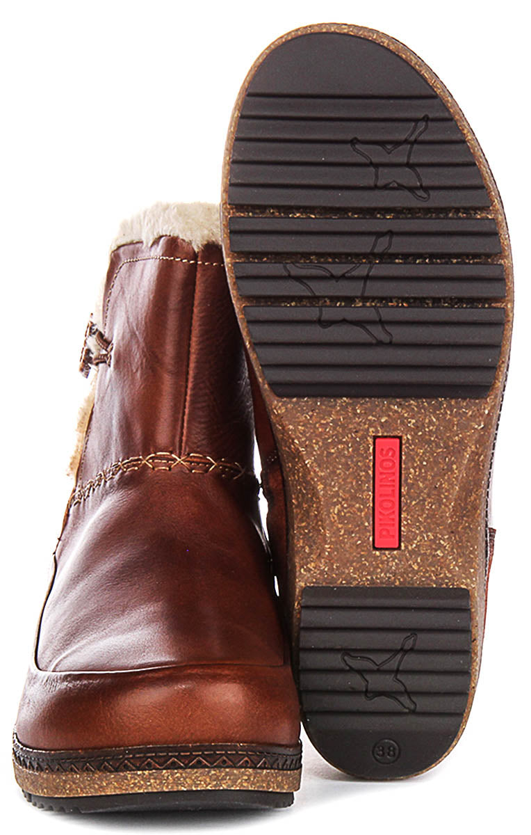 Pikolinos Granada Boots In Brown For Women