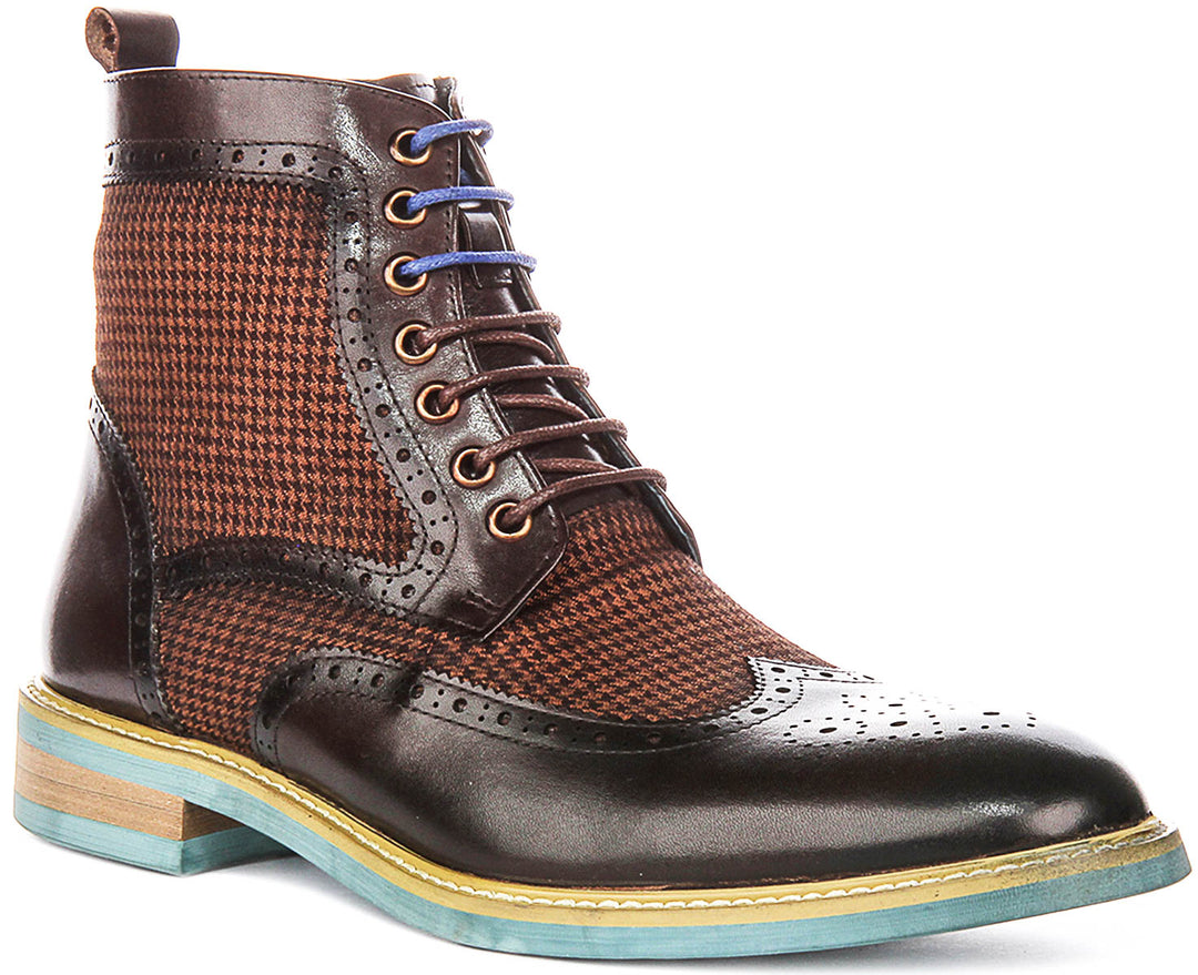Justinreess England Wyatt In Brown For Men