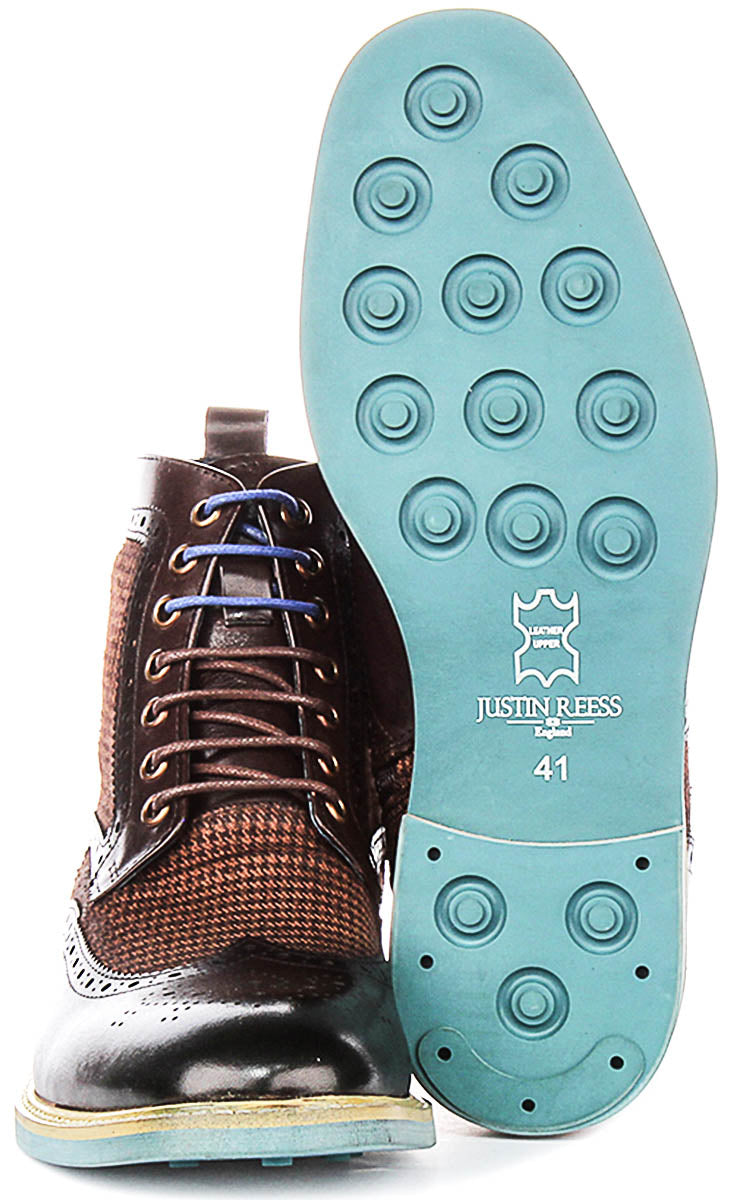 Justinreess England Wyatt In Brown For Men