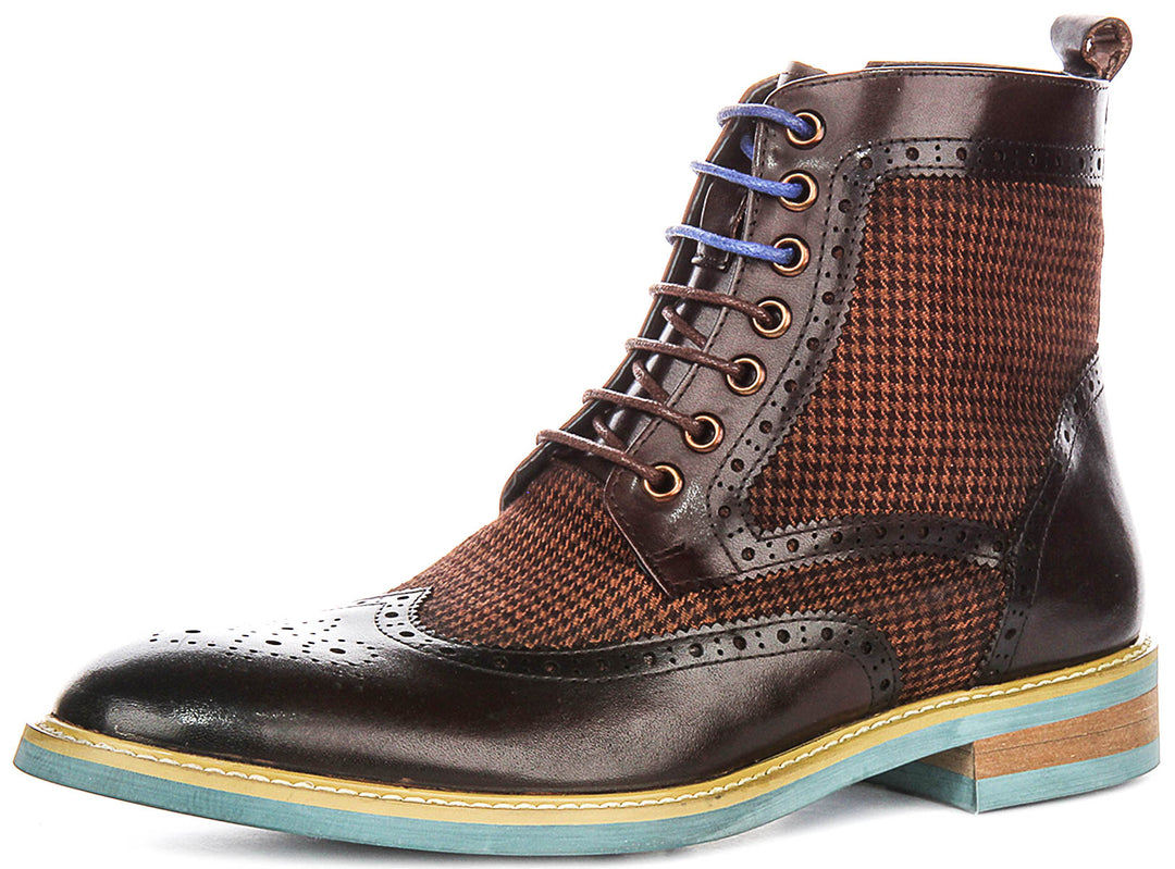 Justinreess England Wyatt In Brown For Men