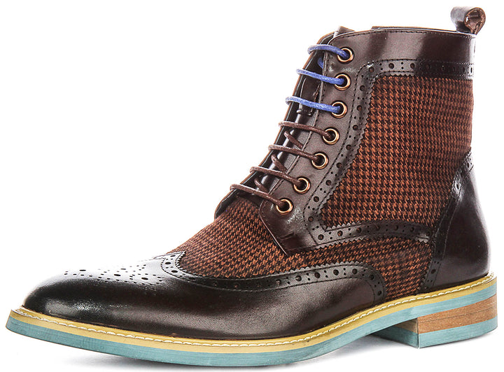 Justinreess England Wyatt In Brown For Men