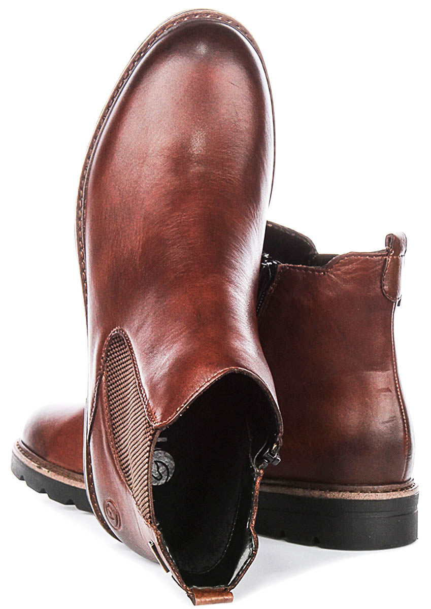 Remonte Chelsea Boot D2Q70-22 In Brown For Women