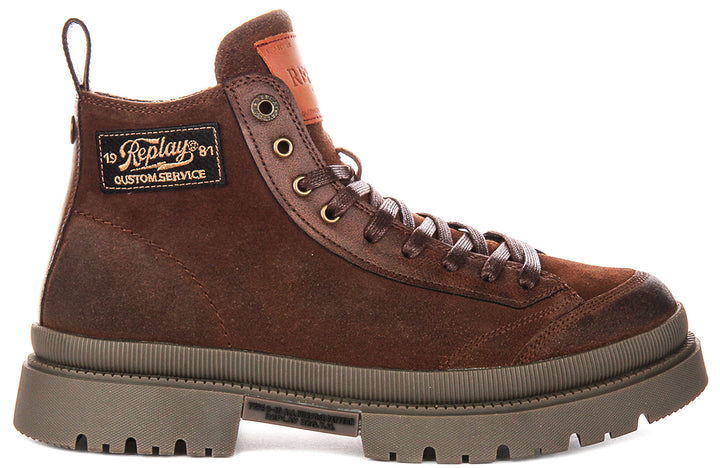 Replay Sandtown Mount2 In Brown For Men