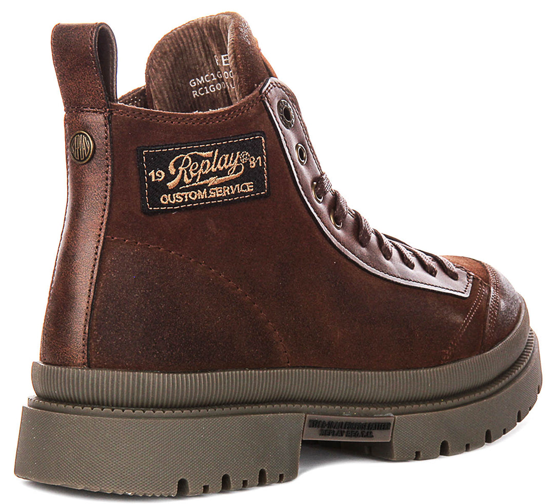 Replay Sandtown Mount2 In Brown For Men