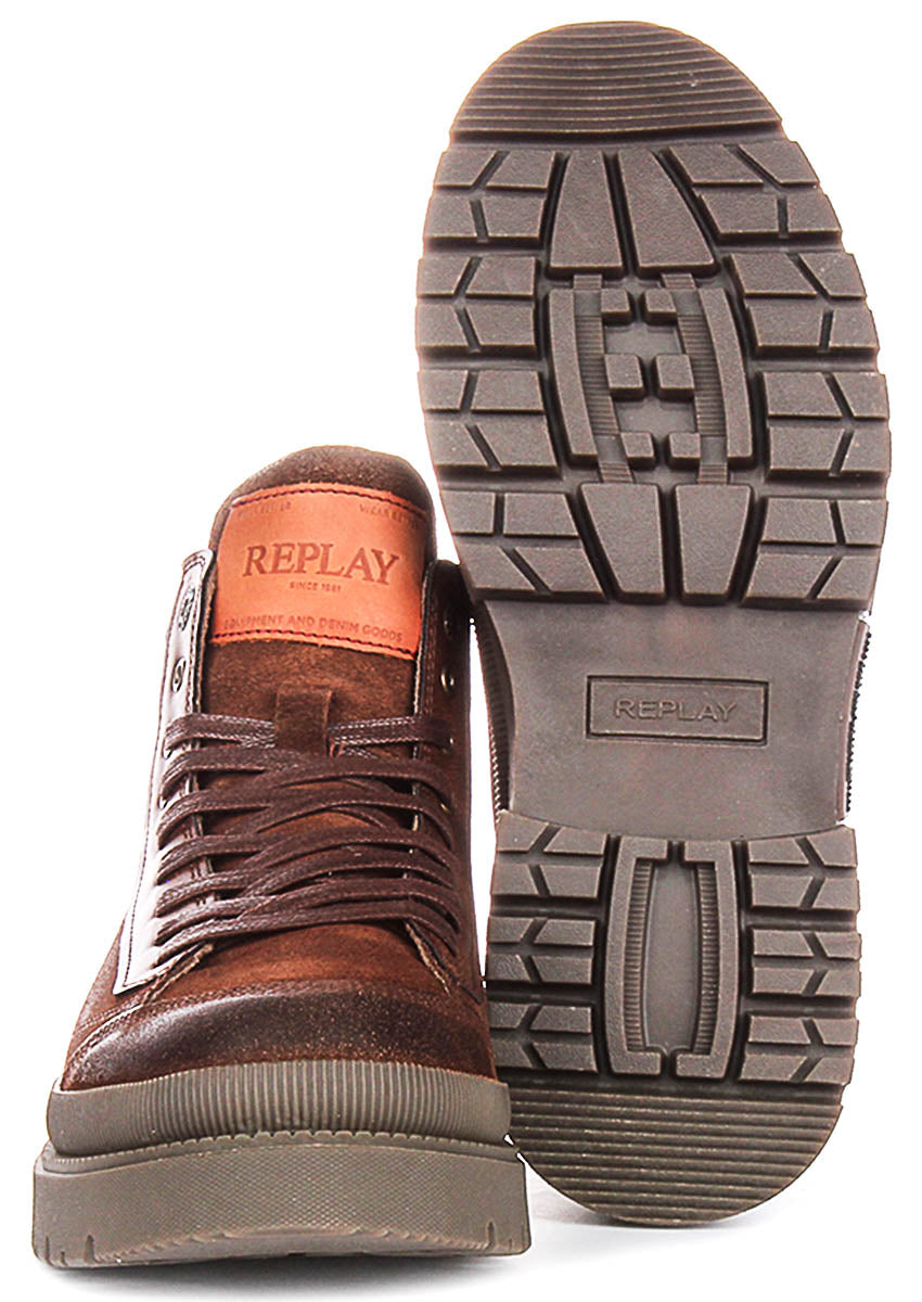 Replay Sandtown Mount2 In Brown For Men