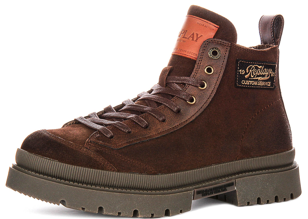 Replay Sandtown Mount2 In Brown For Men