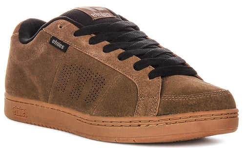 Etnies Kingpin In Brown Suede