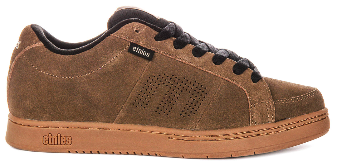 Etnies Kingpin In Brown Suede
