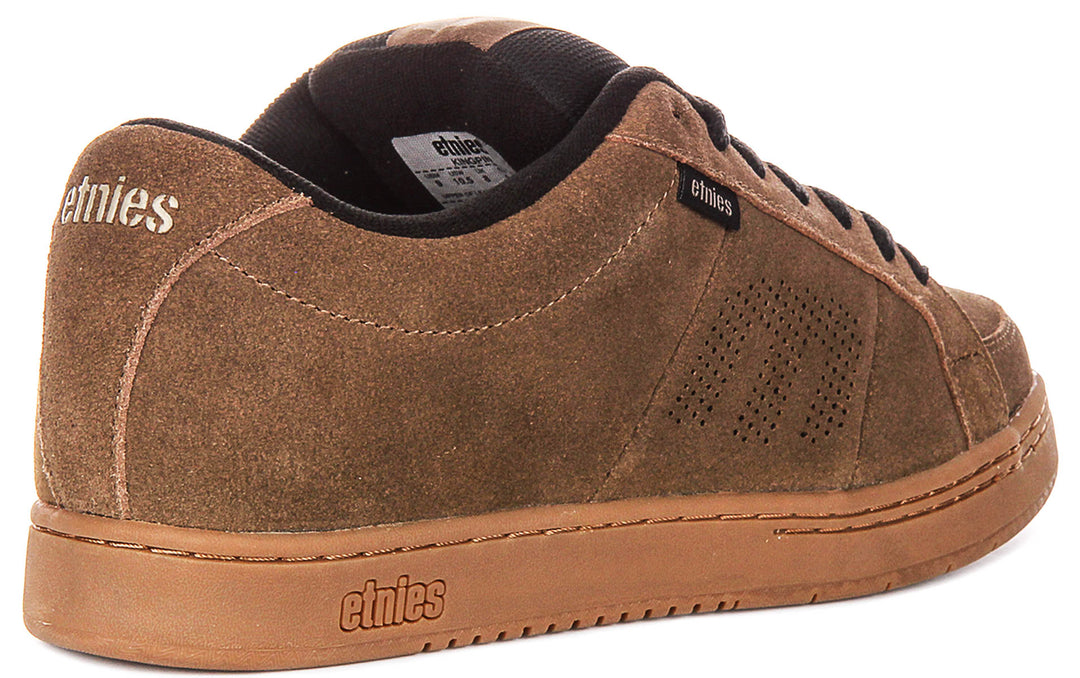 Etnies Kingpin In Brown Suede