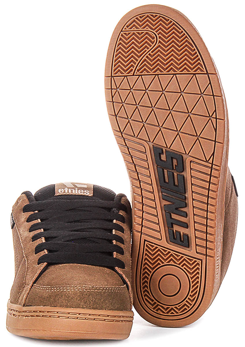 Etnies Kingpin In Brown Suede