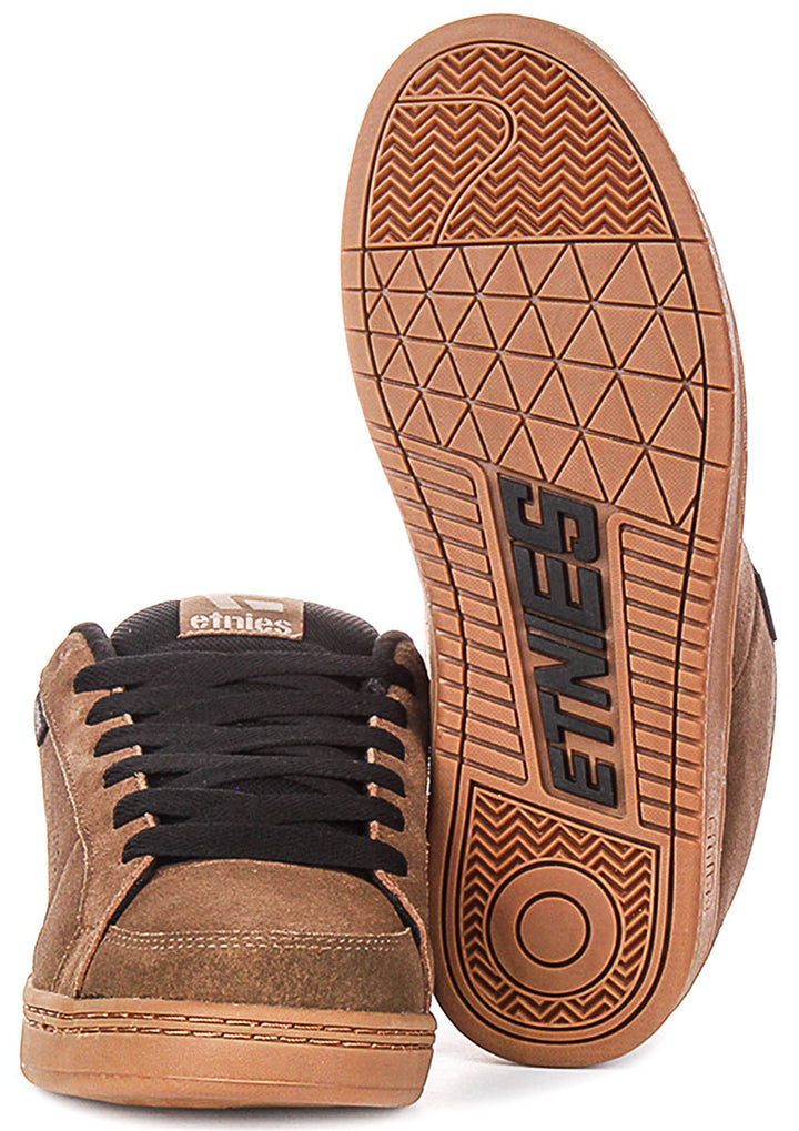 Etnies Kingpin In Brown Suede