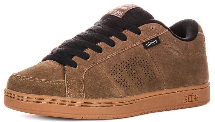 Etnies Kingpin In Brown Suede