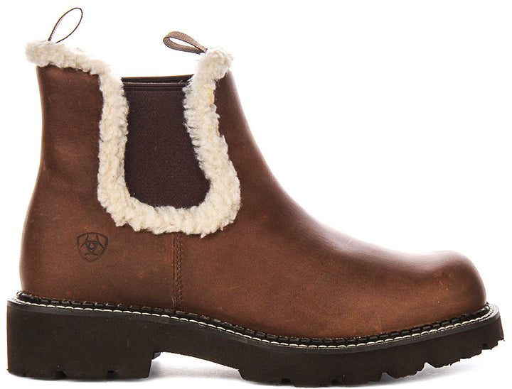 Ariat Fatbaby Cozy Warm Lined In Brown For Women