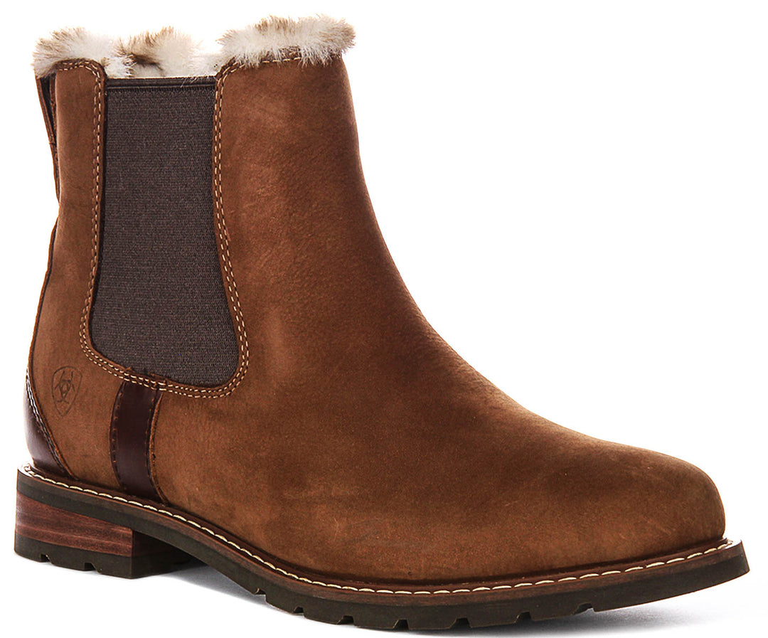 Ariat Wexford Sherpa Waterproof In Brown For Women