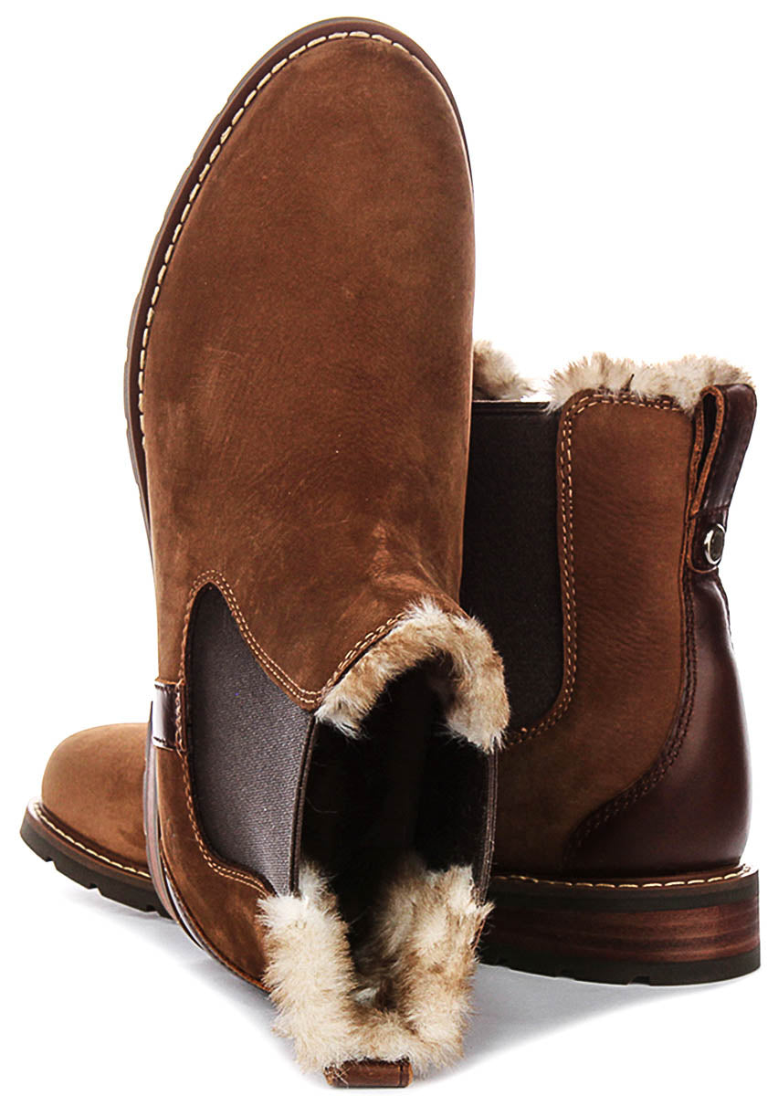 Ariat Wexford Sherpa Waterproof In Brown For Women
